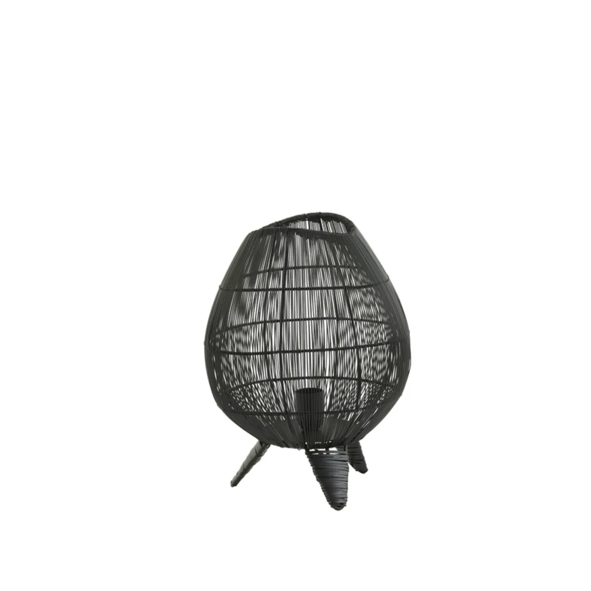 Light & Living - Yumi 37cm - Bordslampa - Svart