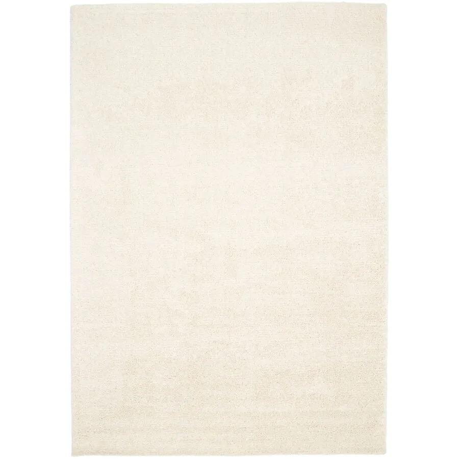 Teppich Pearl cream Einfarbig Polypropylen 60 x 115 cm