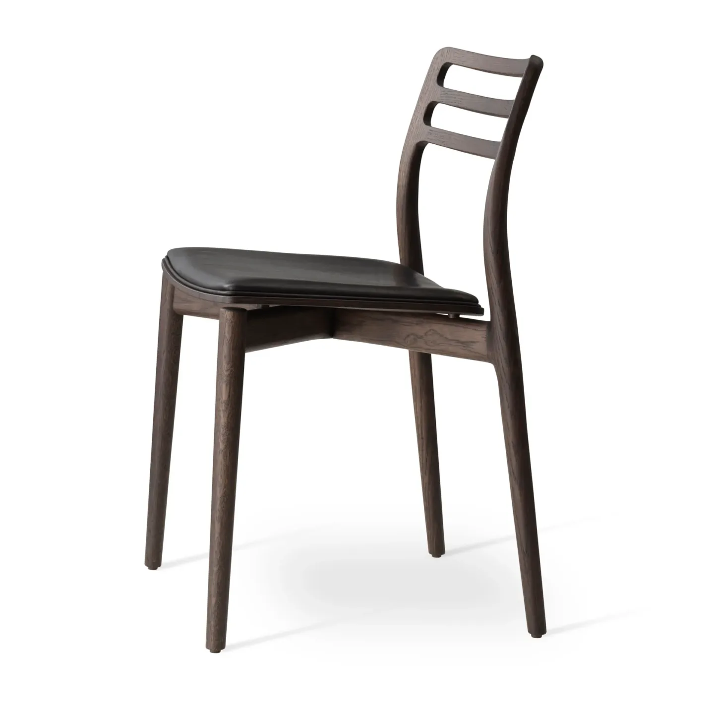 Vipp Vipp481 Cabin stol Dark oak-black leather