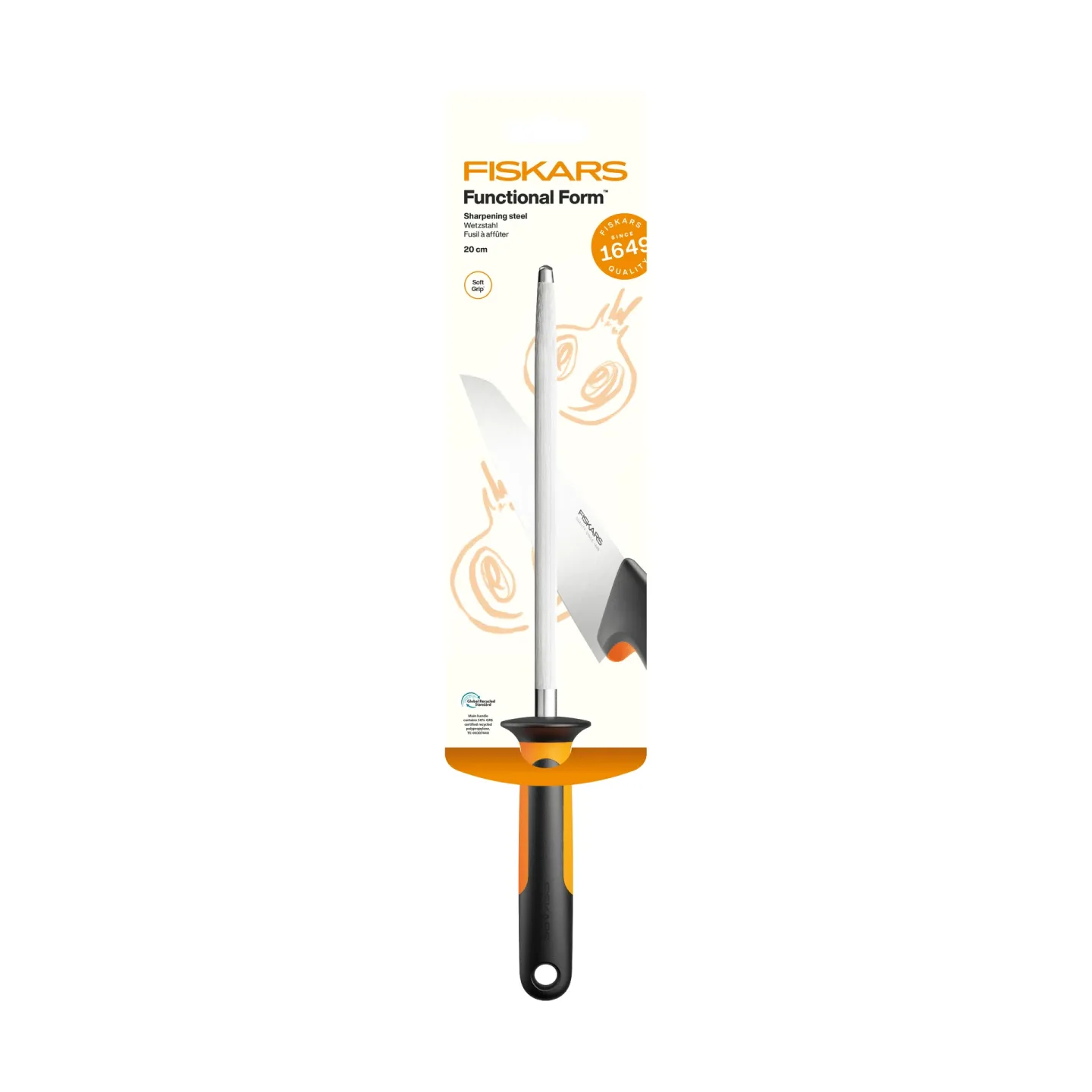 Fiskars Functional Form Wetzstahl Edelstahl