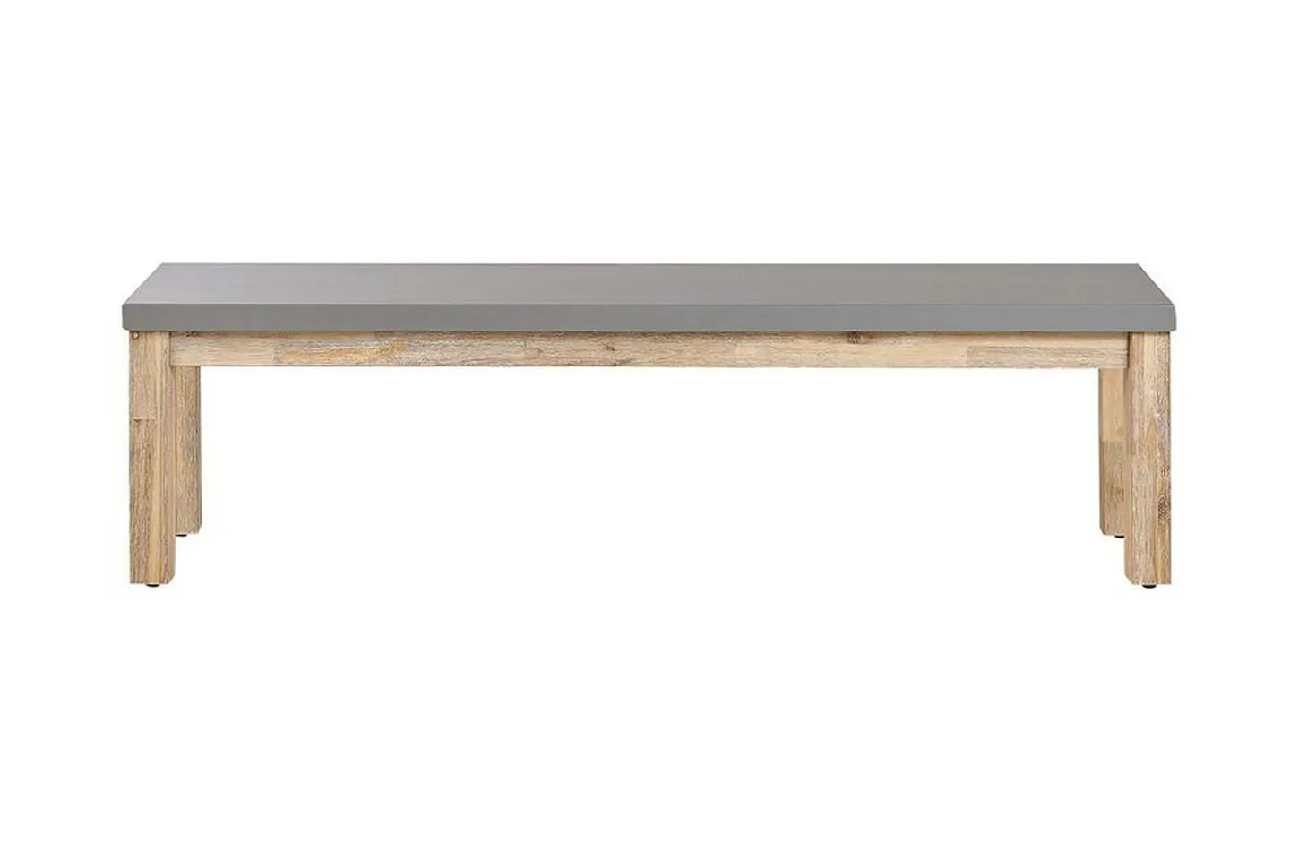 Trädgårdsbänk 160 cm grå OSTUNI - Grå