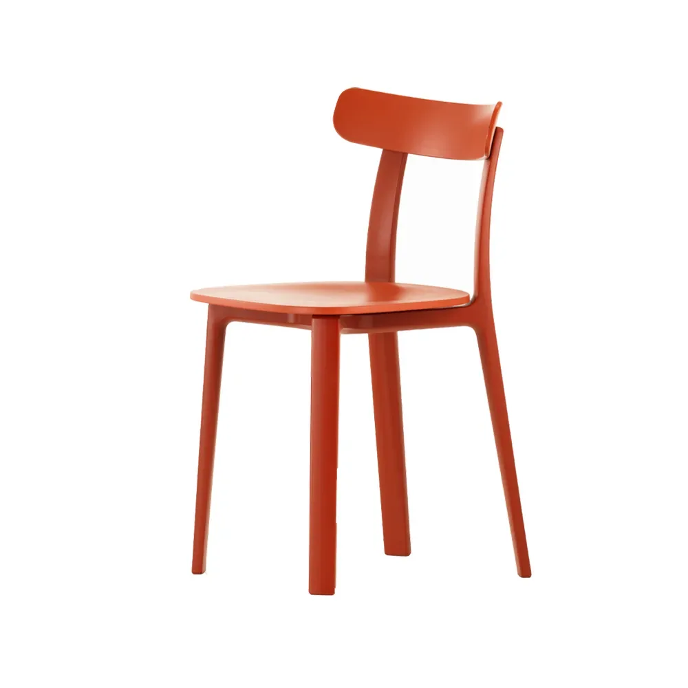 Vitra All Plastic Chair stol Brick-Two tone