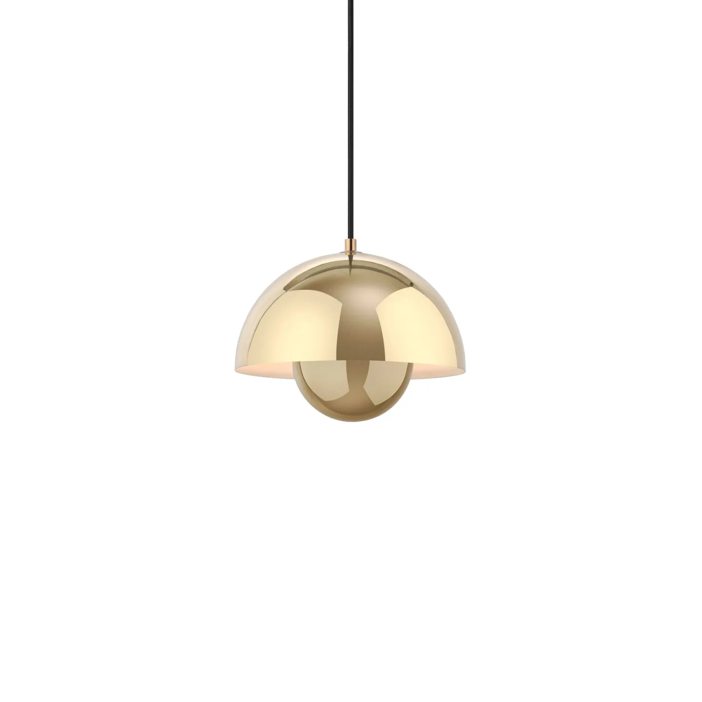 &Tradition Flowerpot VP1 Pendelleuchte Brass-plated