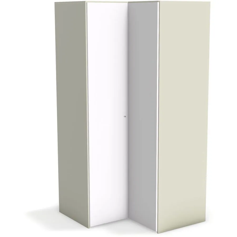 Kleiderschrank Window greige Holzwerkstoff B 107 cm - Möbel Konfigurator: Traummöbel individuell zusammenstellen