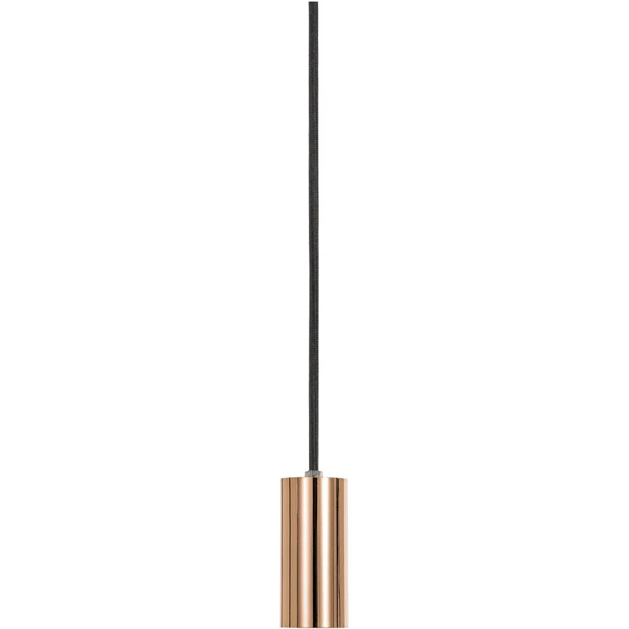 Pendellampe Industrial Kupfer Kunststoff/Metall 4 cm 300 cm - Material: Metall/Kunststoff