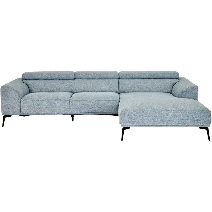 Sofa Verano Rechts graublau B 193 T 71 cm
