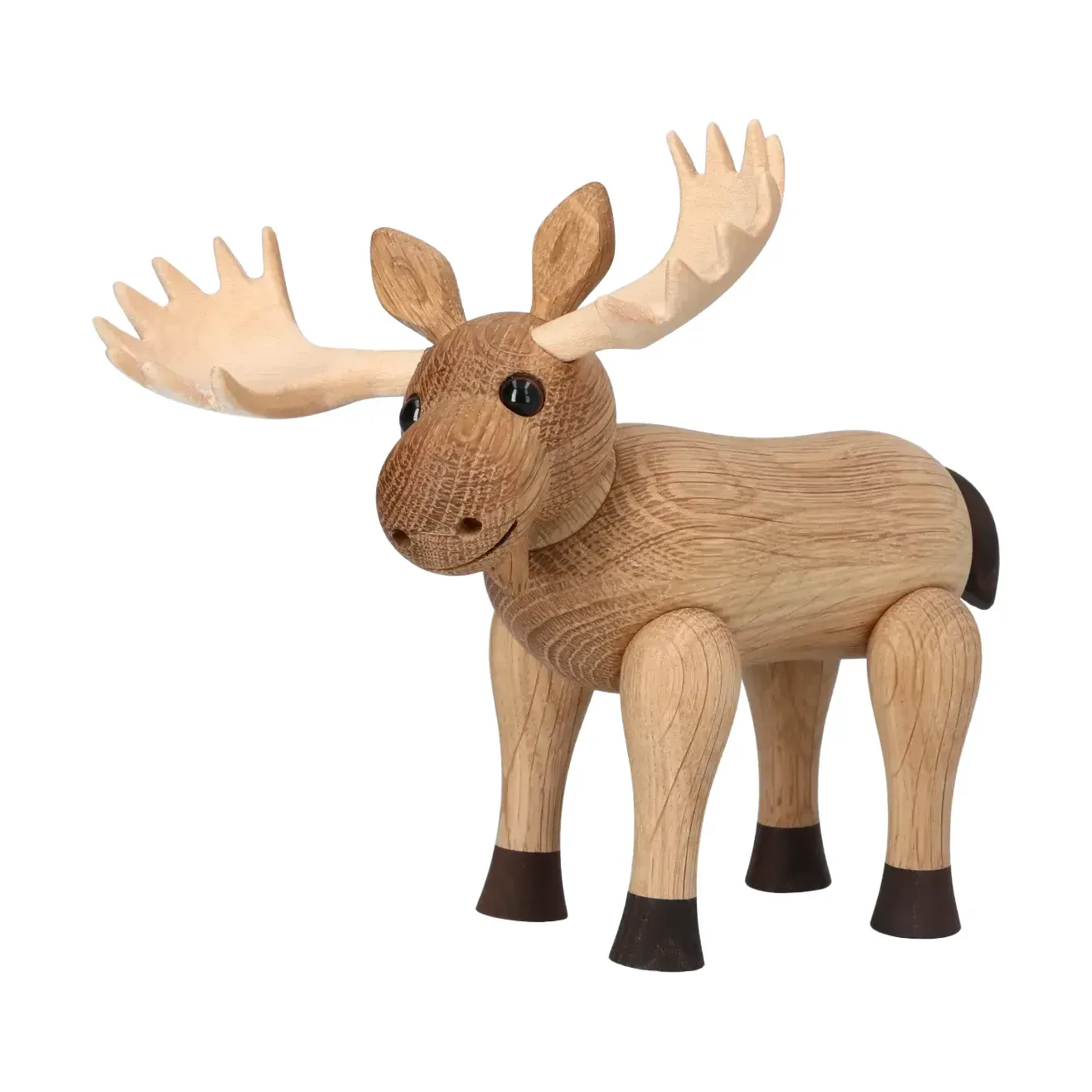 Spring Copenhagen Harald Elch Figur Beige, 15,5x13x14 cm