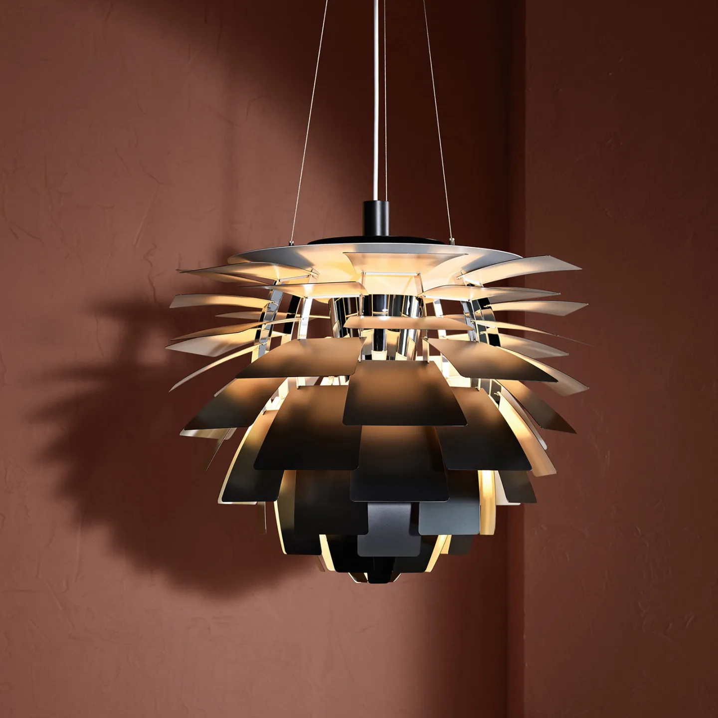 Louis Poulsen PH Artichoke pendel Ø60 cm Svart
