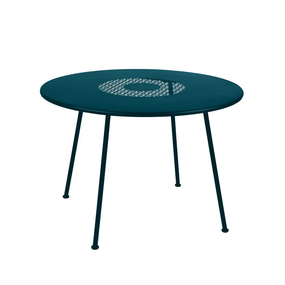 Fermob Lorette bord Acapulco blue (blå), ø110 cm
