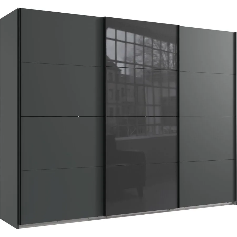 Kleiderschrank Neord graphit Holzwerkstoff B 270 cm