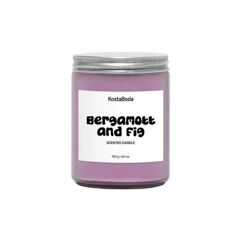 Kosta Boda Mind Duftkerze Bergamott & Fig, 550 g