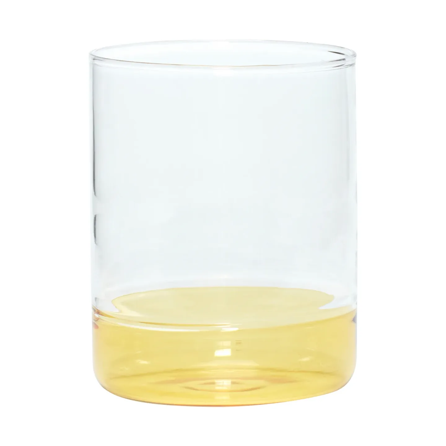 Hübsch Kiosk Glas Yellow