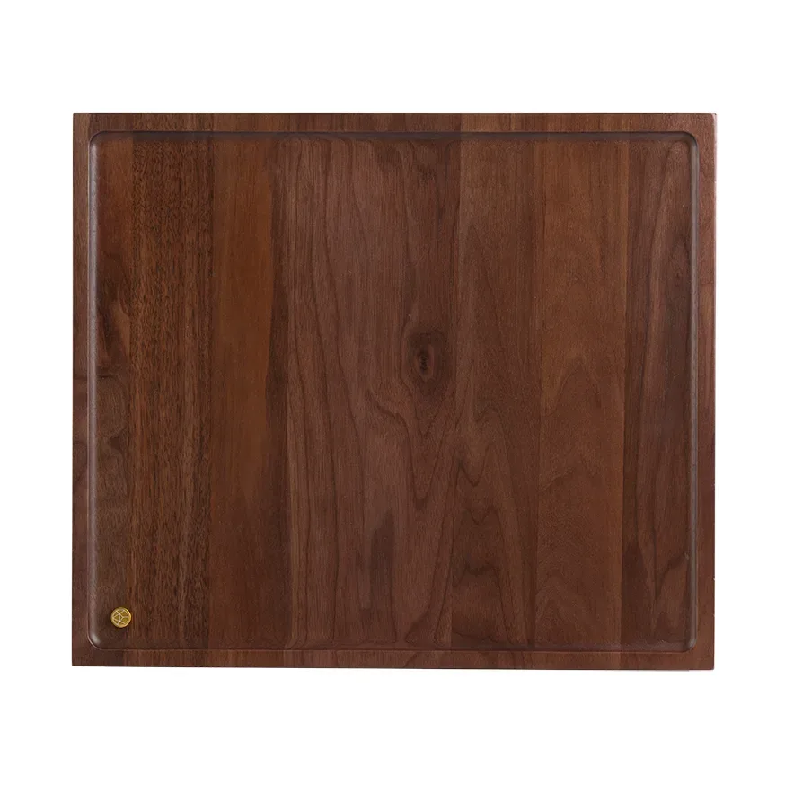 AYTM Sessio Tablett 34x40 cm Walnuss-Gold