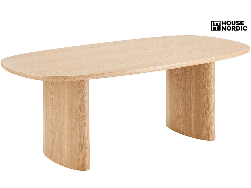 HOUSE NORDIC Tisch SERRA 210x110x75cm hellbraun