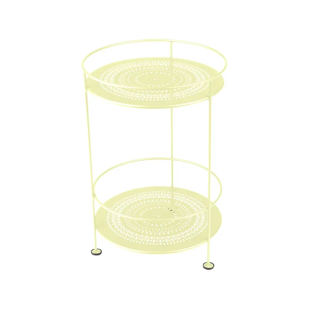 Fermob Guinguette sidobord utan hjul Frosted lemon (gul)
