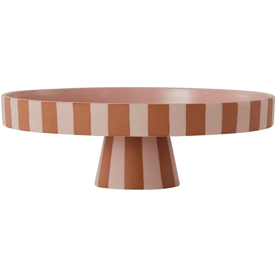 Dekoschale OYOY Rosé Steingut B 27 H 9 cm