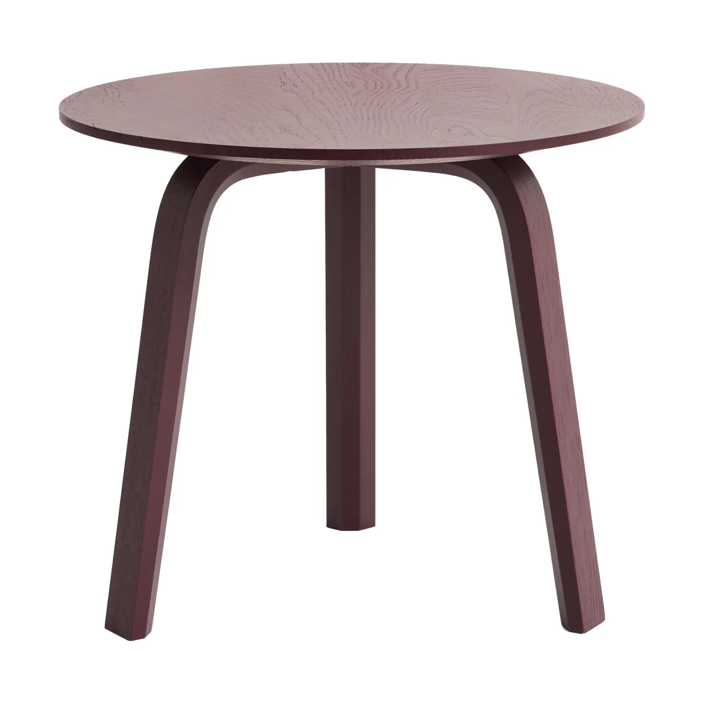 HAY Bella soffbord Dark bordeaux, Ø45x39 cm