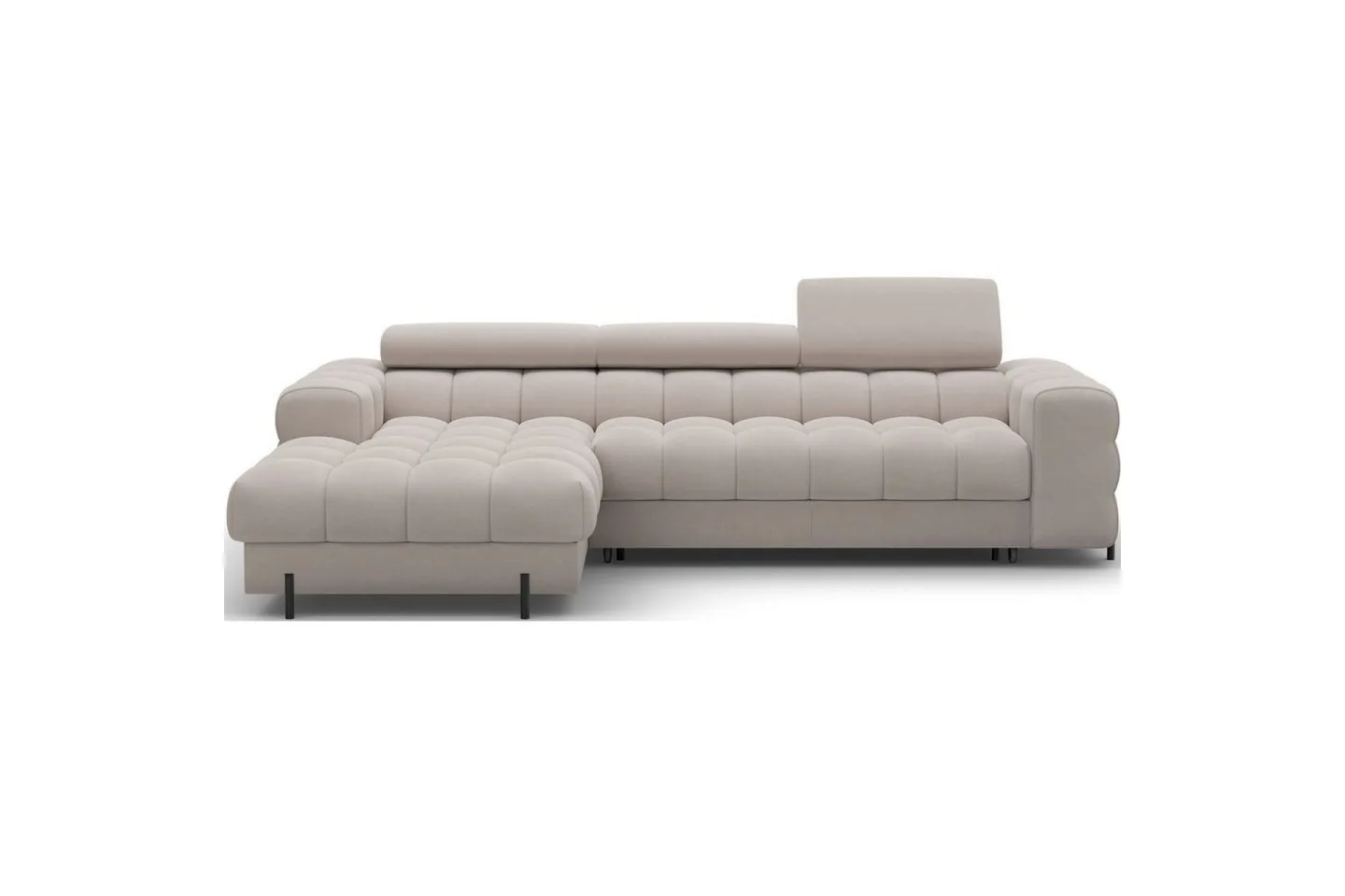 Hörnsoffa Eltap Felro 285x181x93 cm - Royal 18, Beige, Vänster