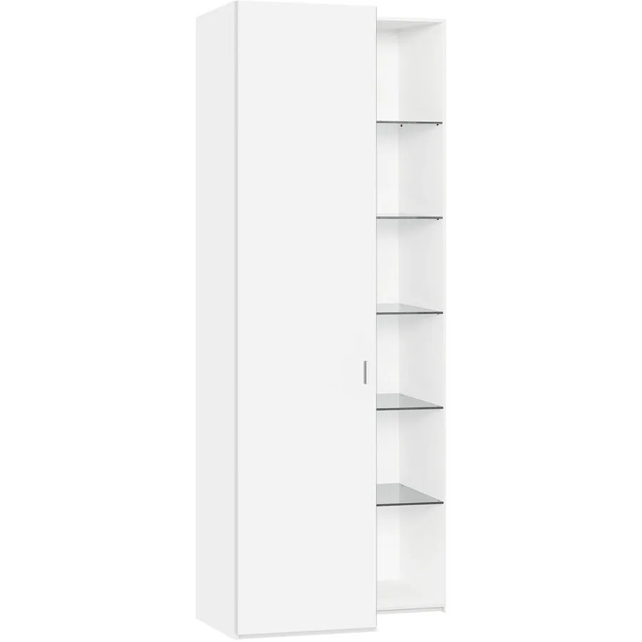 Kleiderschrank Arena Drehtüren weiss Holzwerkstoff B 89.1 cm - Schweizer Möbelhersteller