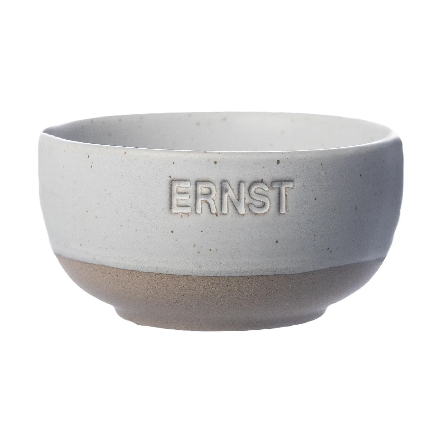 ERNST Ernst Schüssel Weiß-natur Boden, Ø8 cm