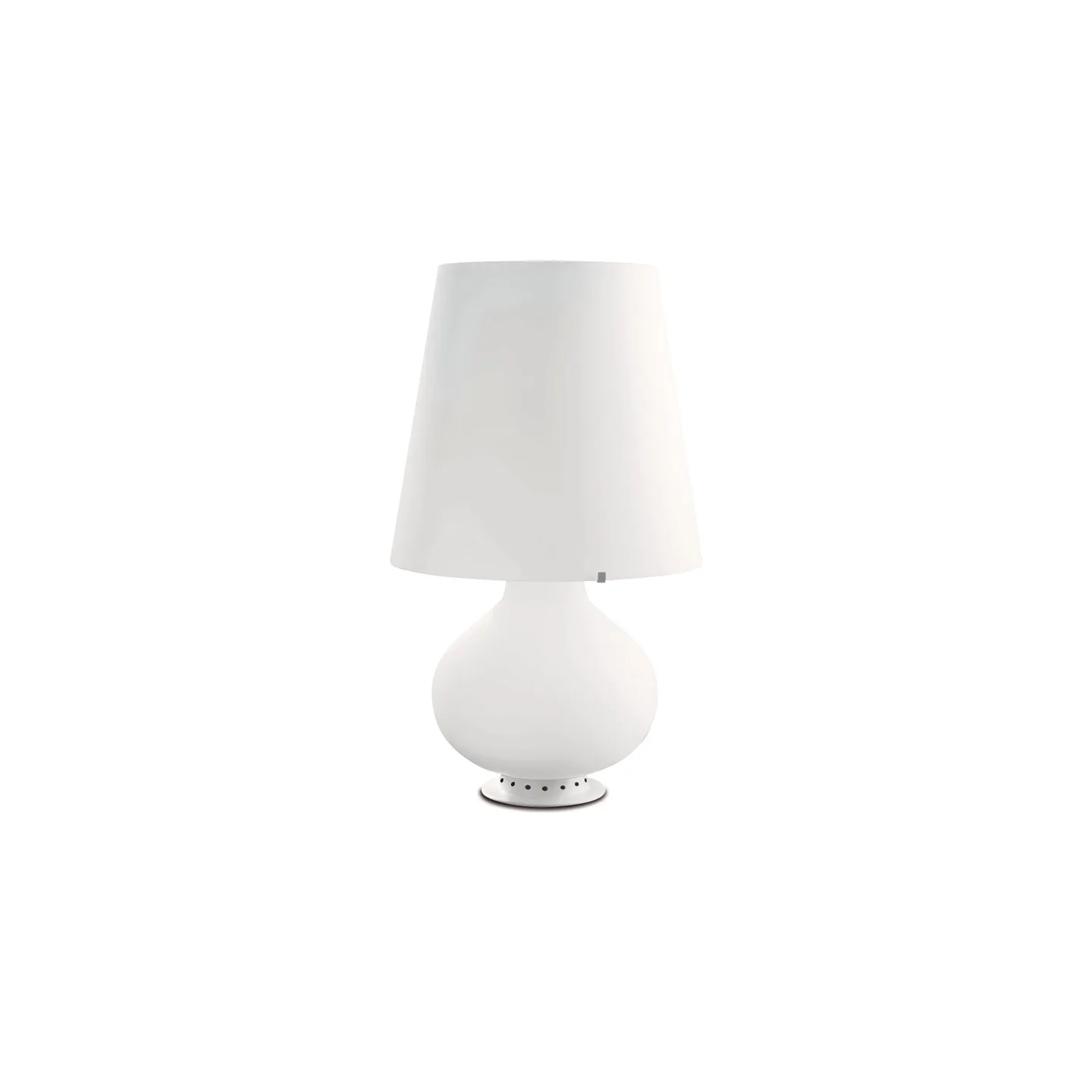 FontanaArte - Fontana Lampa Ø32 cm - Bordslampor - Max Ingrand - Vit