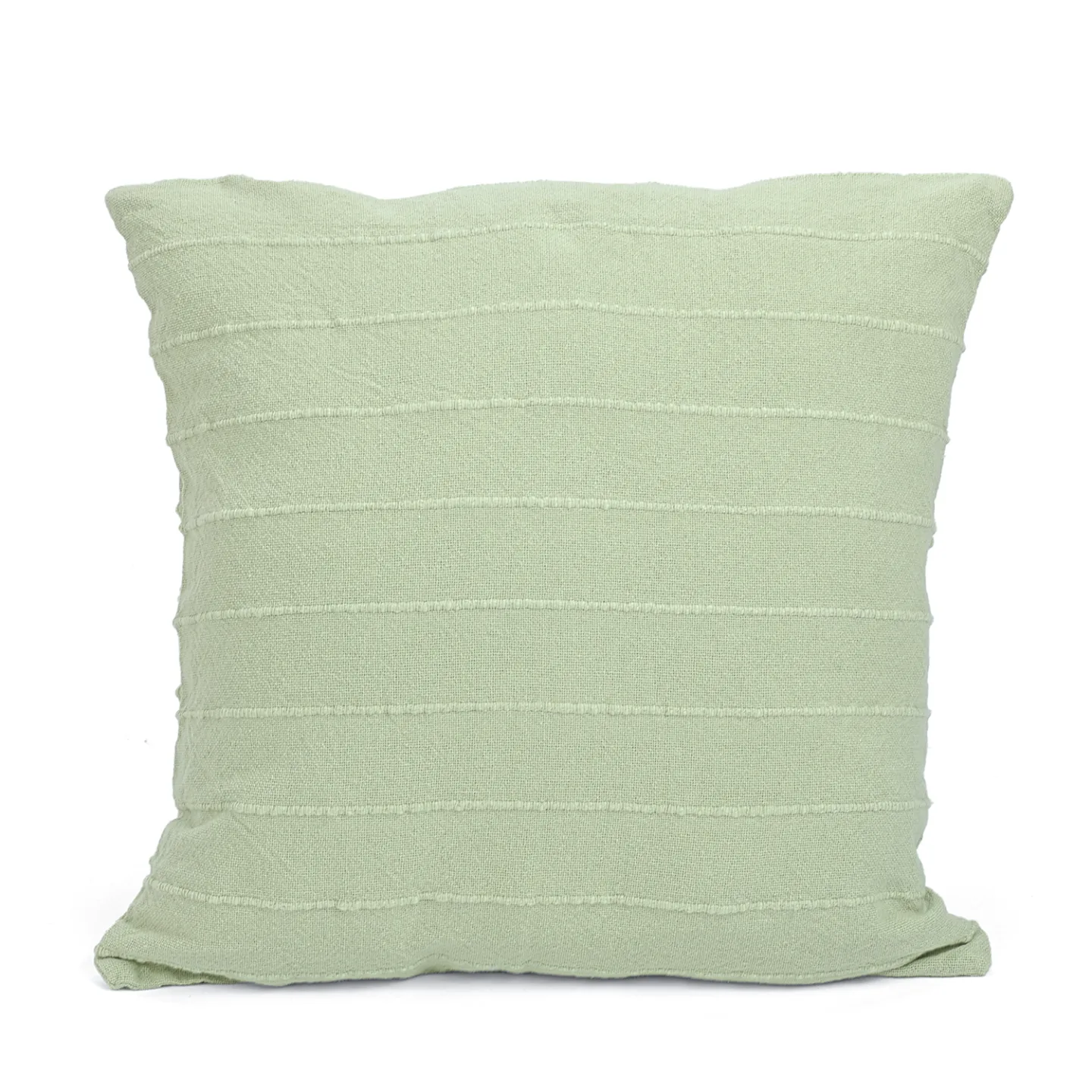 Putetrekk - Nalani cotton cushion cover (lysegrønn) (Størrelse: 45 x 45 cm)