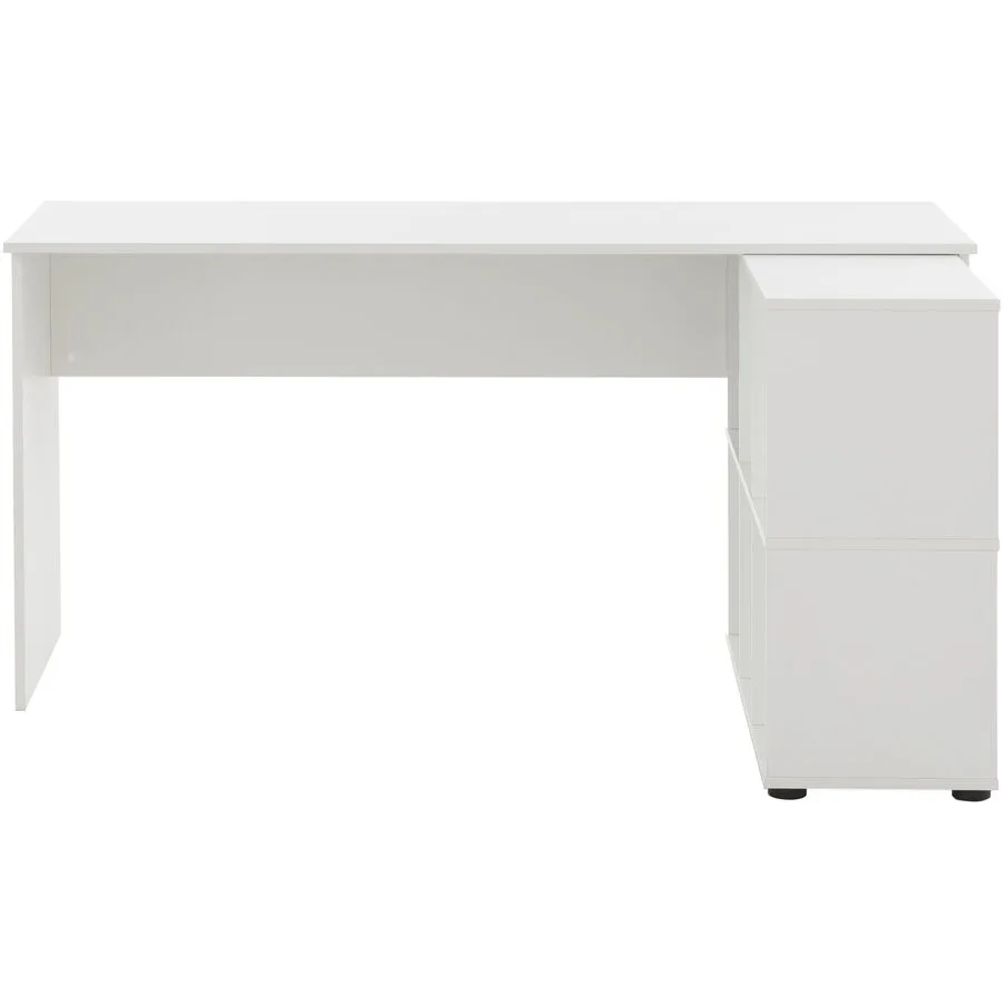 Schreibtisch Ciri Weiss Holzwerkstoff 150 cm