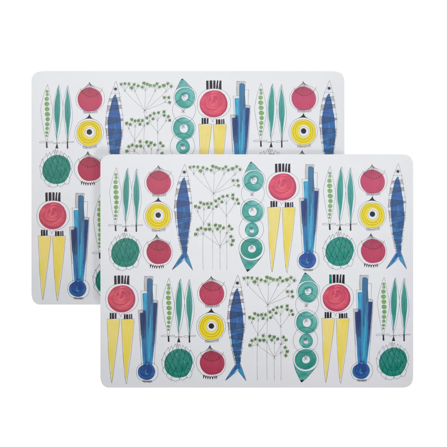 Almedahls Picknick Tischset Kork 2er Pack 30 x 40cm