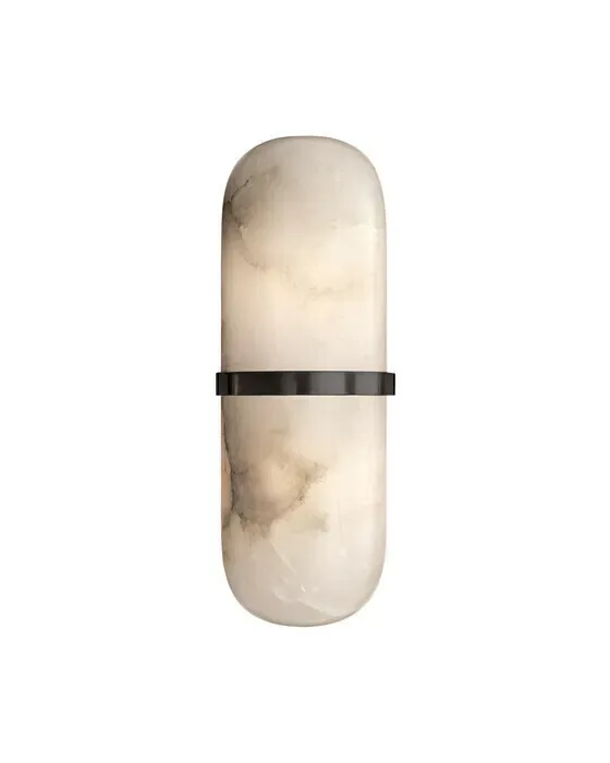 Melange Pill Form væglampe bronze