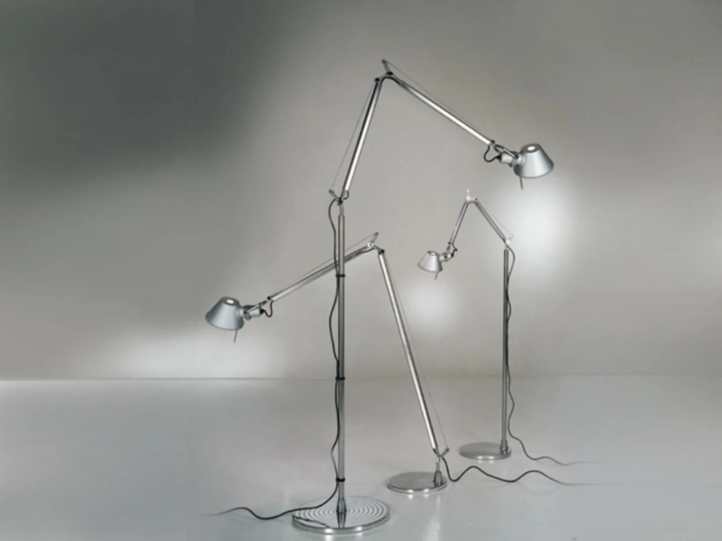 Tolomeo Golvlampa Vit - Artemide - Vardagsrum - Design - Aluminium