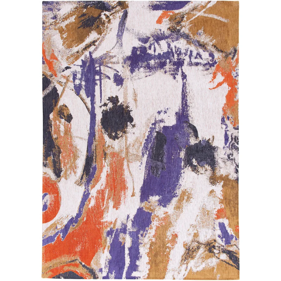Teppich Fresque Purple Polyester 140 x 200 cm