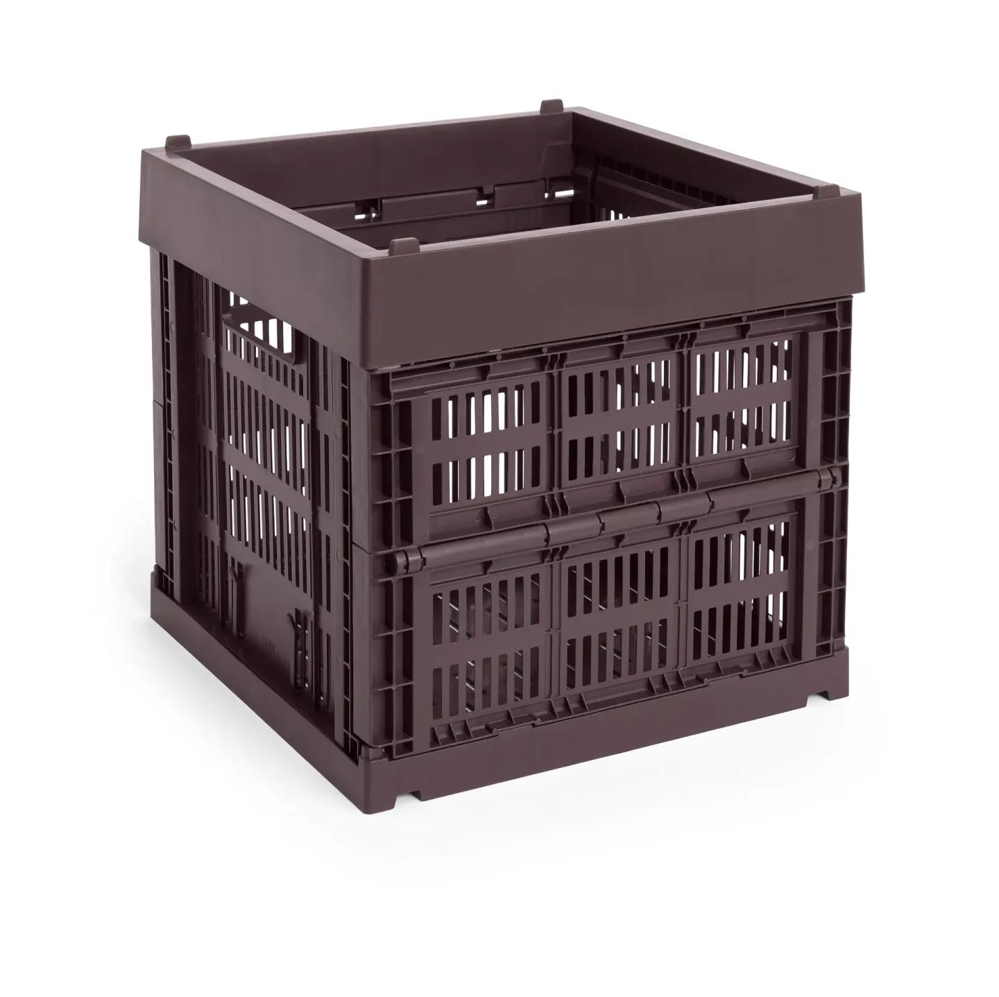HAY Colour Crate Cube 29,5x29,5 cm Bordeaux
