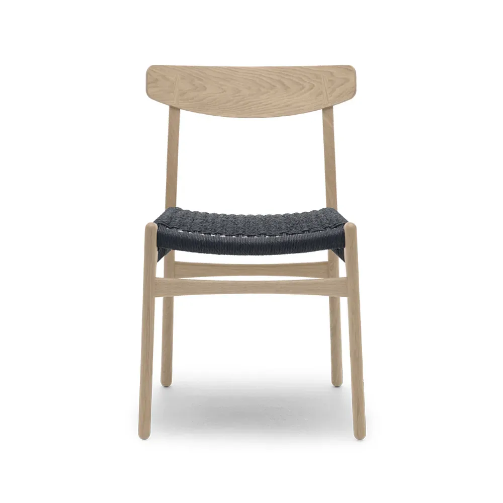 Carl Hansen & Søn CH23 stol Såpad ek-svart