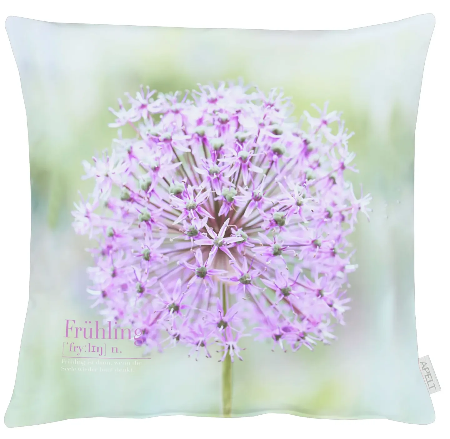 Apelt Kissenhülle Zwiebelblume Lila 45x46 cm | Schubiger Möbel