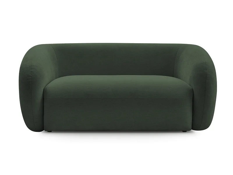 2er Sofa BOBOCHIC CELINE Stoff grün