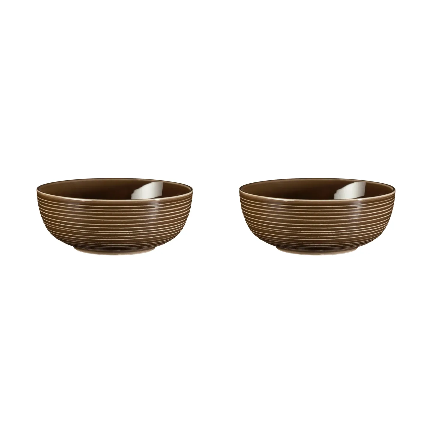 Seltmann Weiden Terra Schale Ø20,4cm 2er Pack Earth Brown