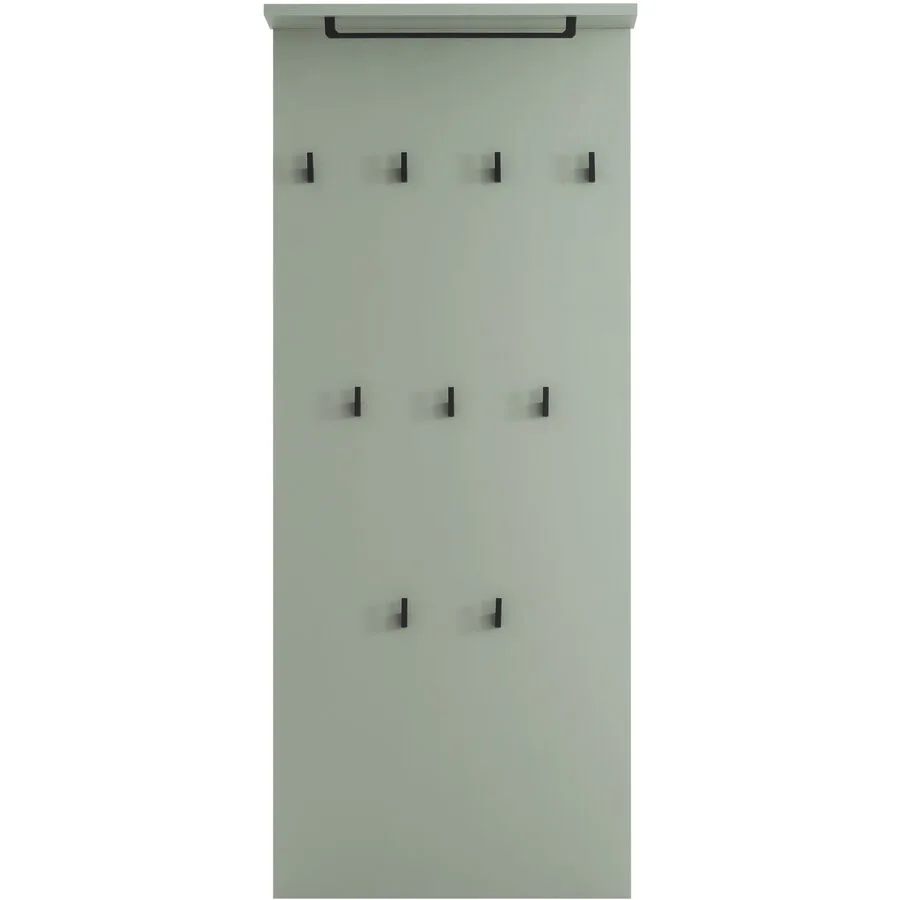 Garderobenpaneel Janine Grün Holzwerkstoff 50 cm 120.6 cm - Farbe: Pistazie