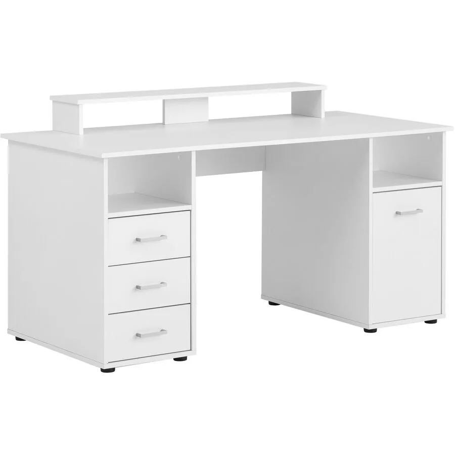 Schreibtisch Neil weiss Holzwerkstoff B 150 T 70 cm