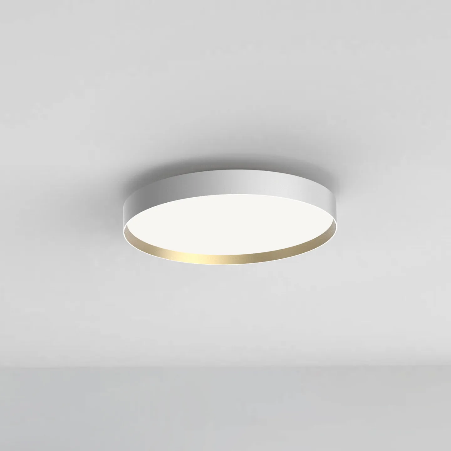 Lucia 45 Plafond White/Gold - Loom Design - Vardagsrum - Modern - Metall - Rund