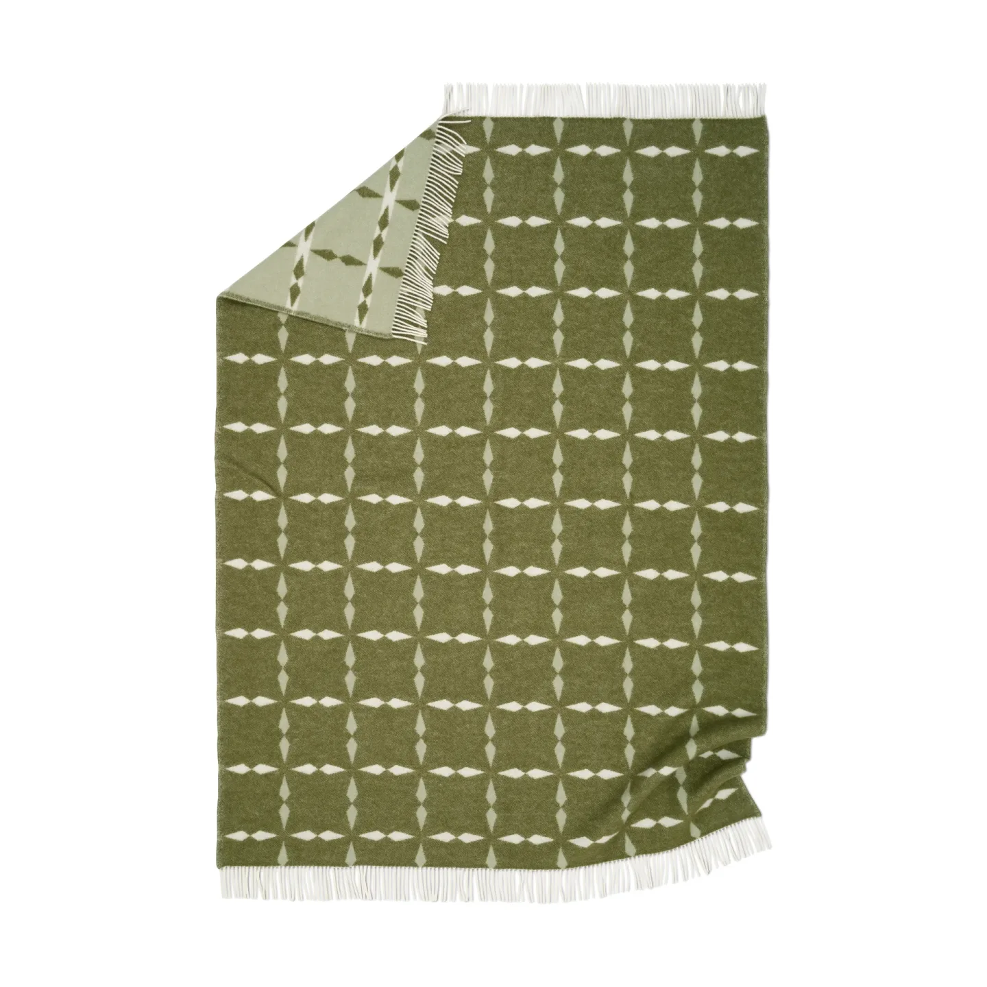 Pläd tile grön