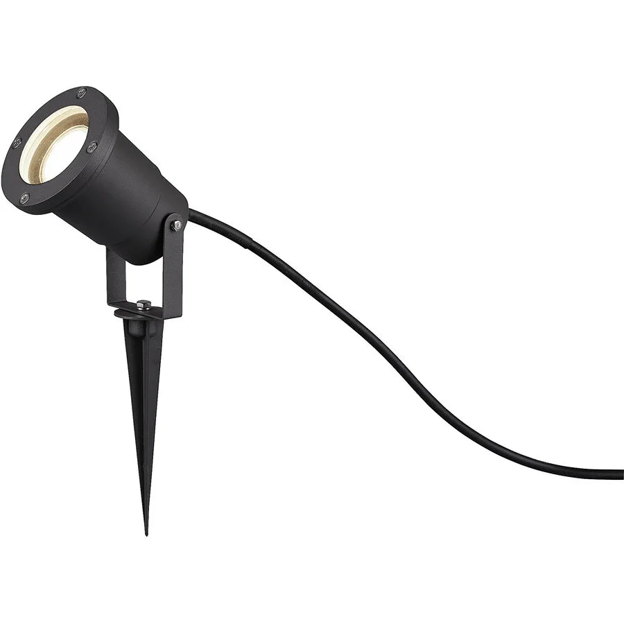 Aussenlampe Rabiot Grau Aluminium 9 cm 28 cm - Farbe: anthrazit - Material: Aluguss