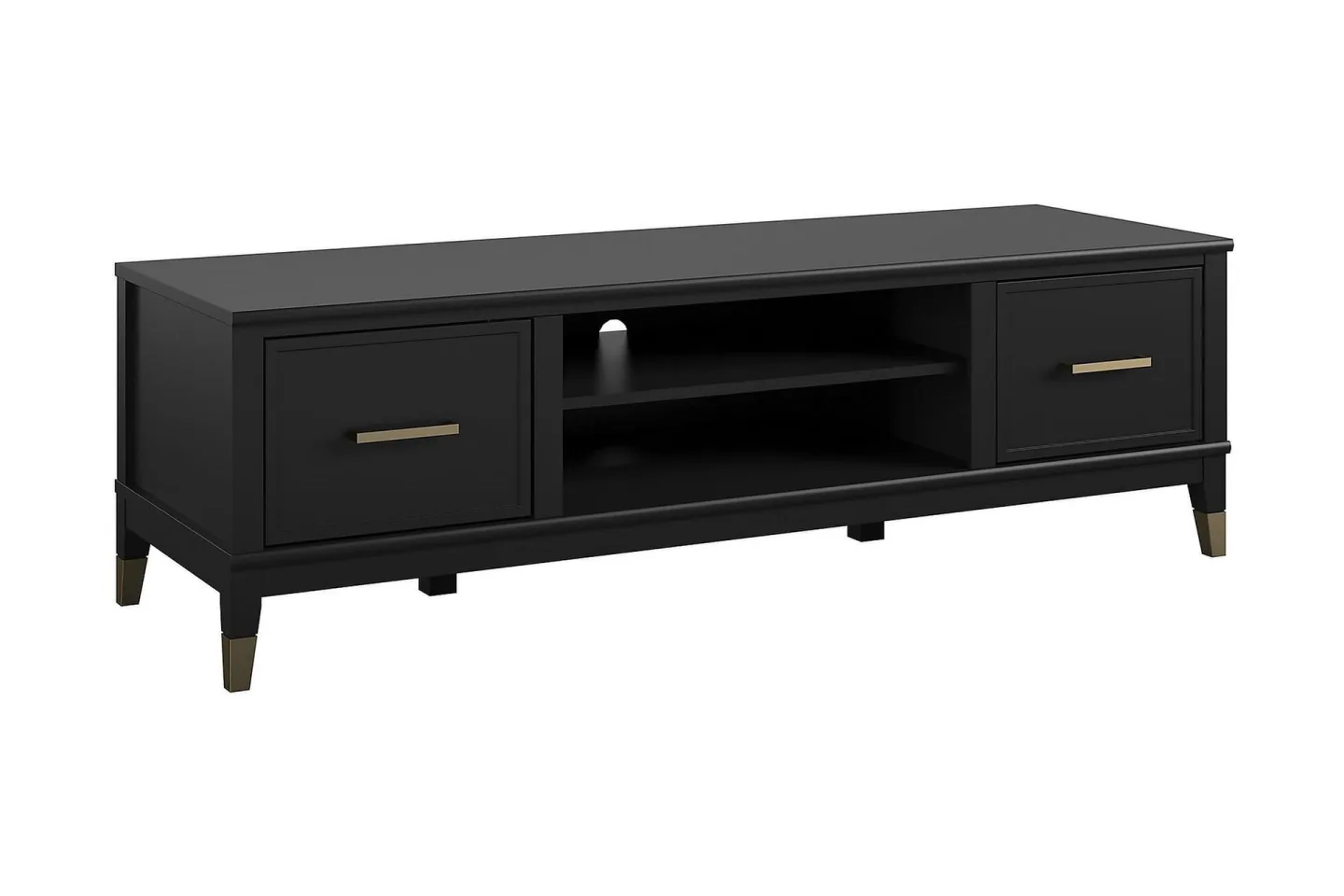 Westerleigh TV-bänk 152x50 cm Svart -