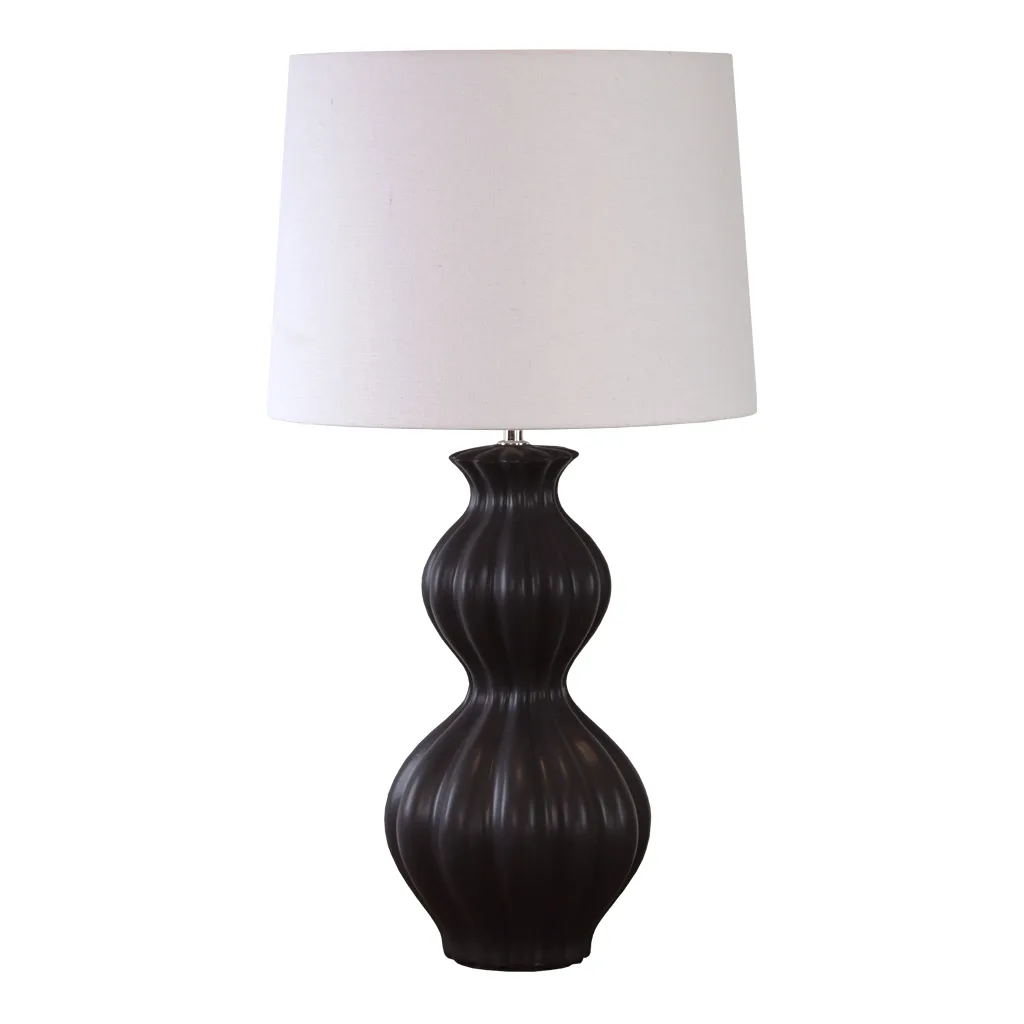 Lampan - Amfora 67cm - Bordslampa - Svart