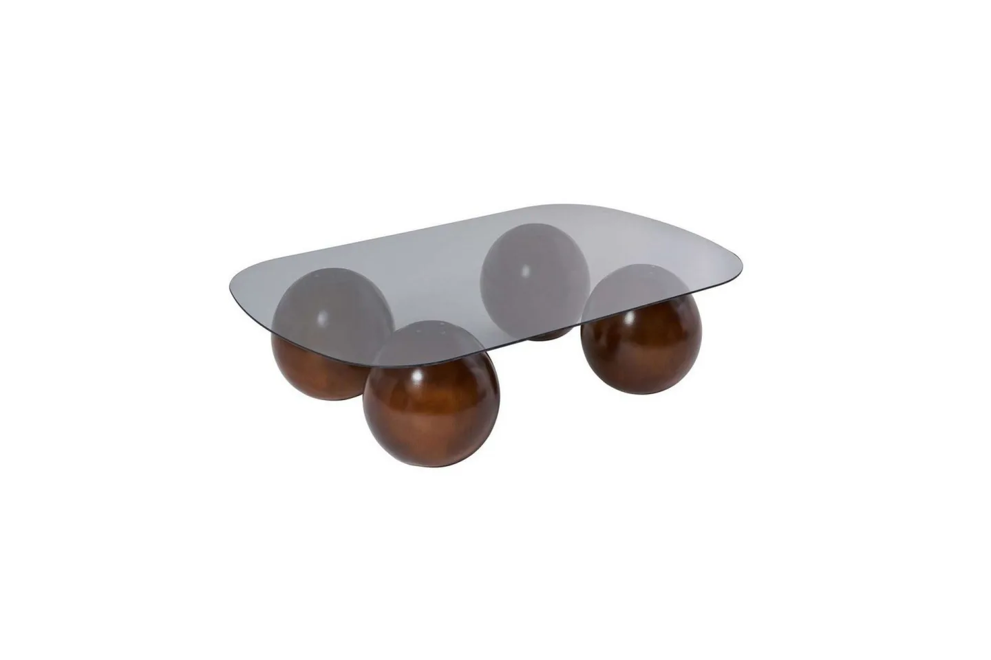 Soffbord Nordure Maroulburg Soffbord 118 cm Grå,Brun -