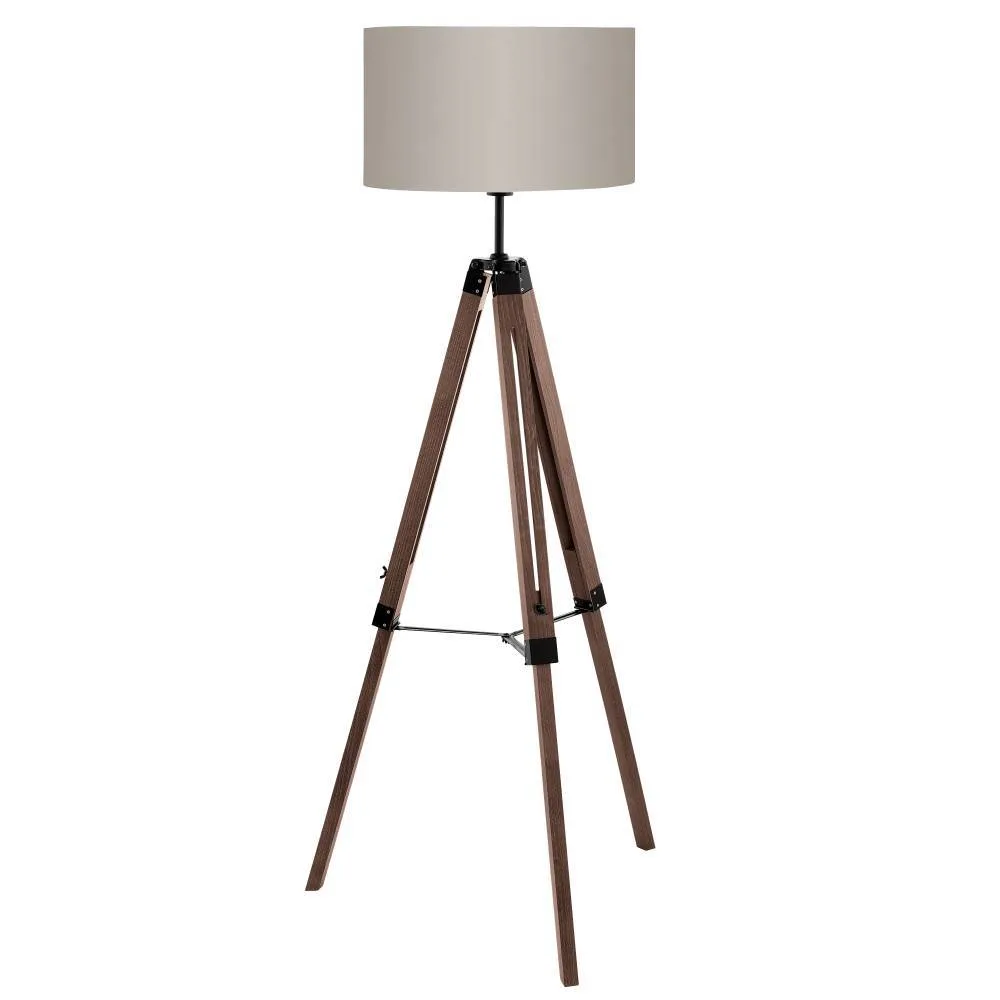 Eglo - Lantada - Golvlampa - Nöt