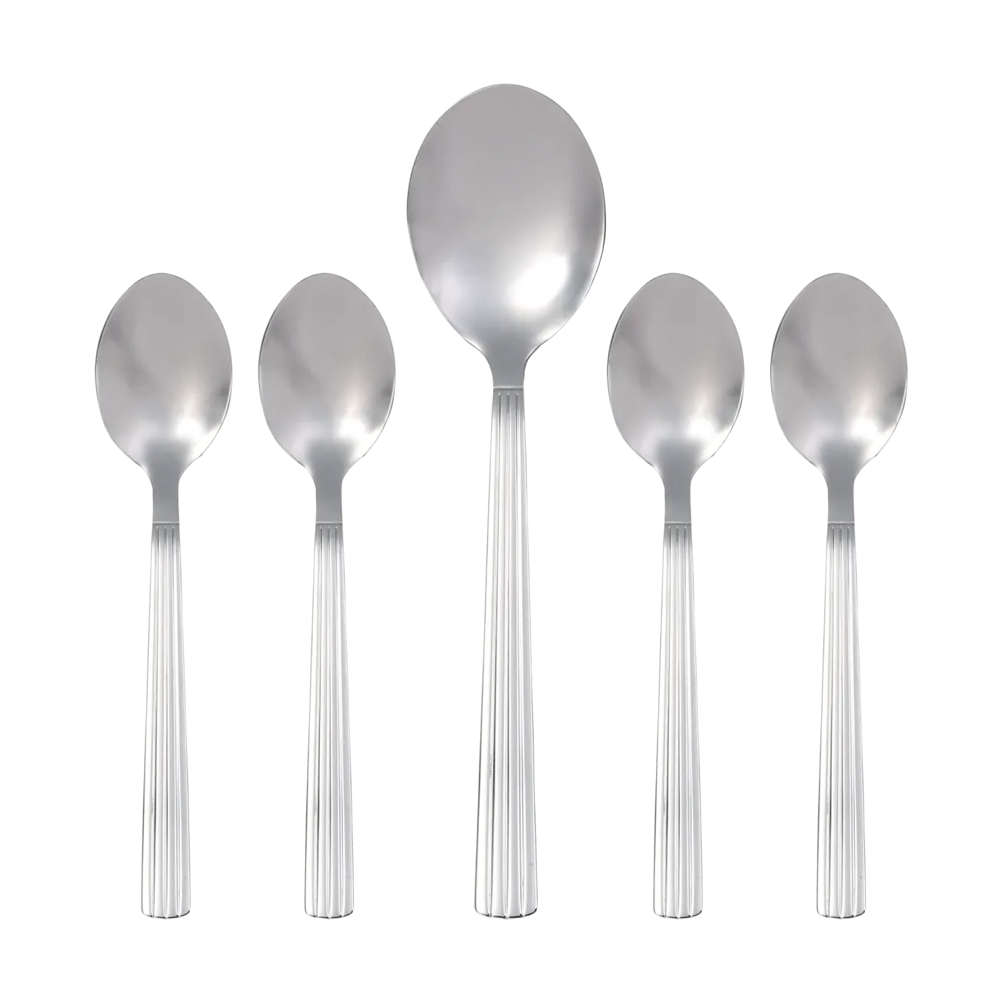 Aida Groovy Besteckset 5-teilig Edelstahl
