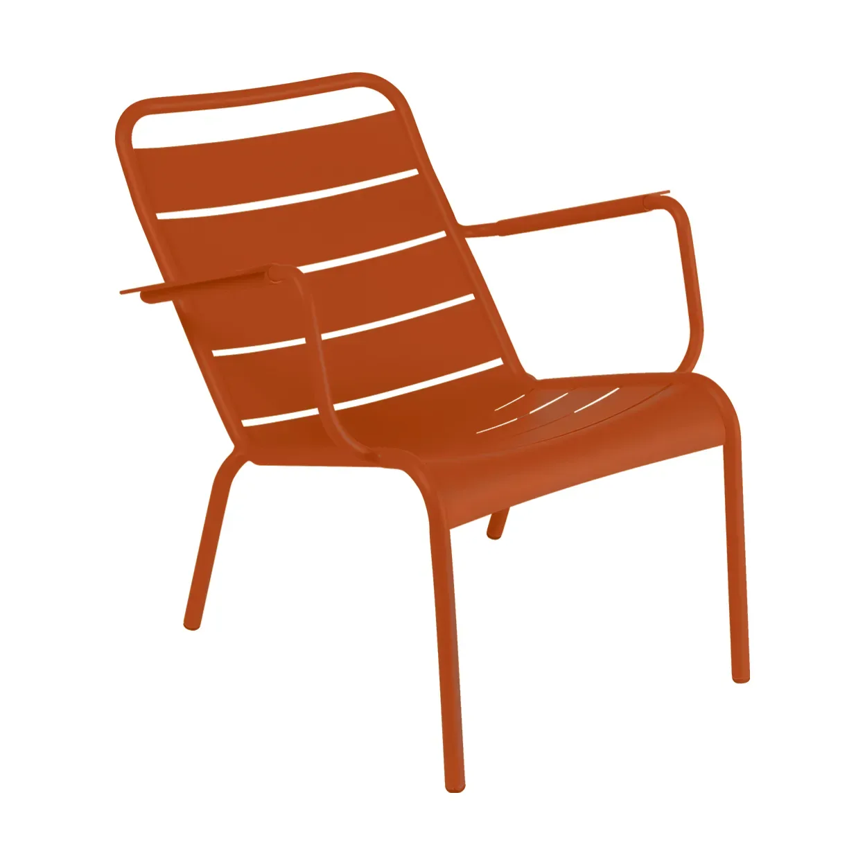 Fermob Luxembourg karmstol låg Candied orange (orange)