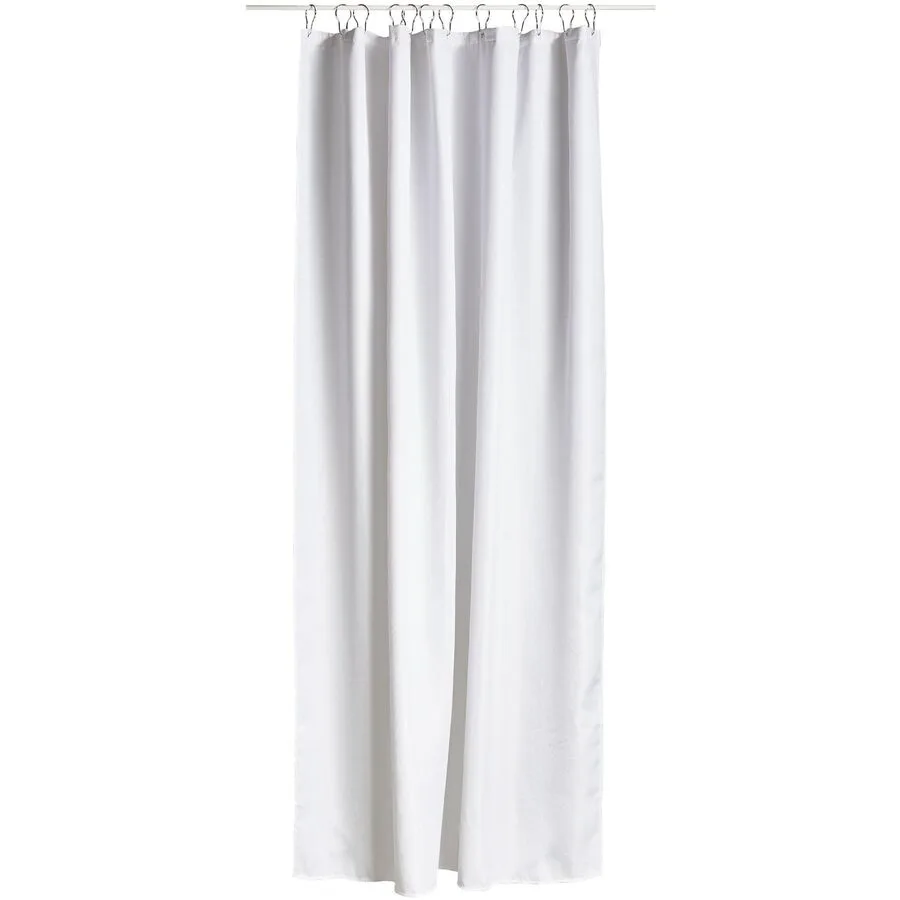 Duschvorhang Zone Denmark Weiss Polyester 20 cm