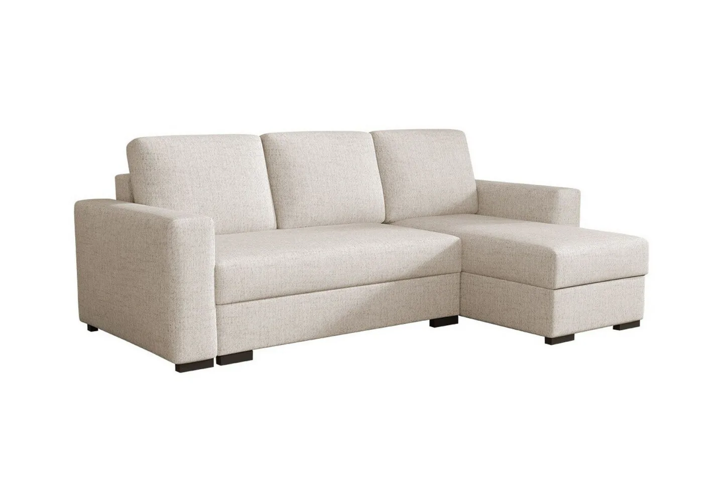 Denegal 3-sits Hörnbäddsoffa - Cream