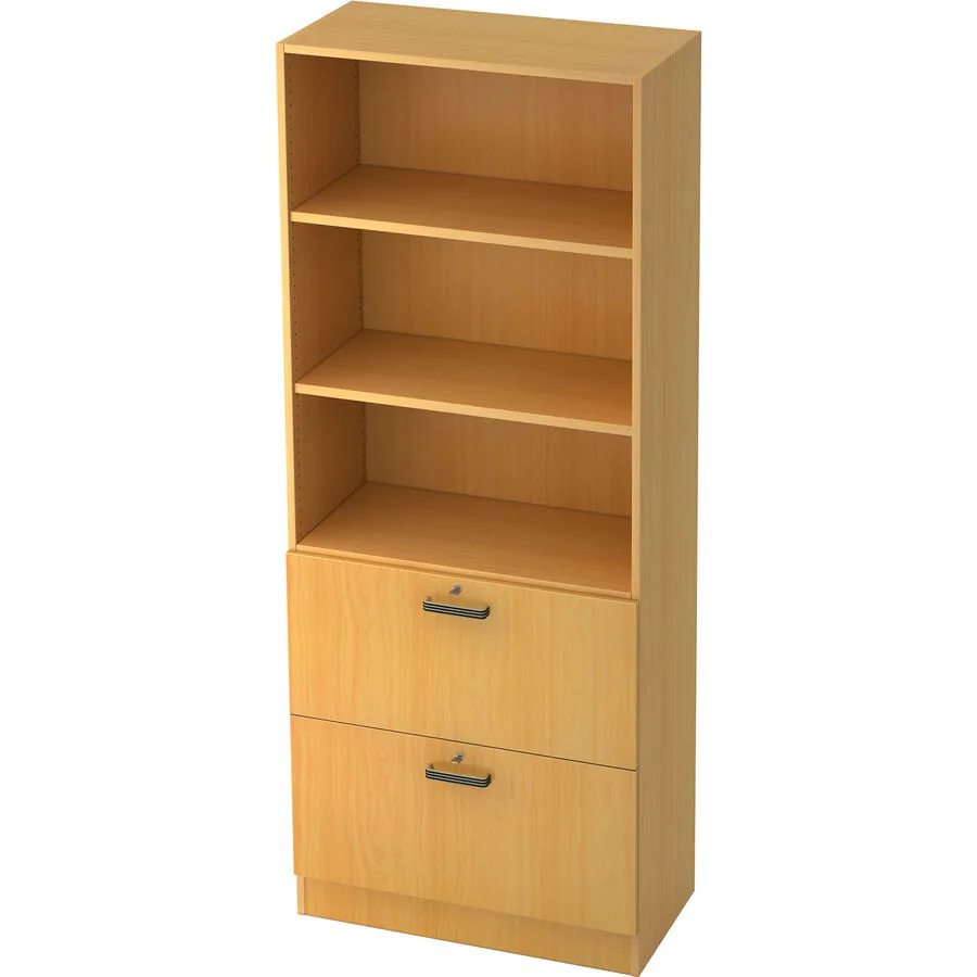 Regal Office buche Holzwerkstoff B 80 cm H 200.4 cm
